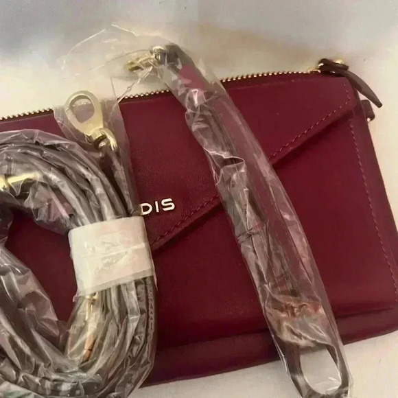 LODIS Berry Leather Organizer Small Crossbody/Clutch Bag - Picture 7 of 7